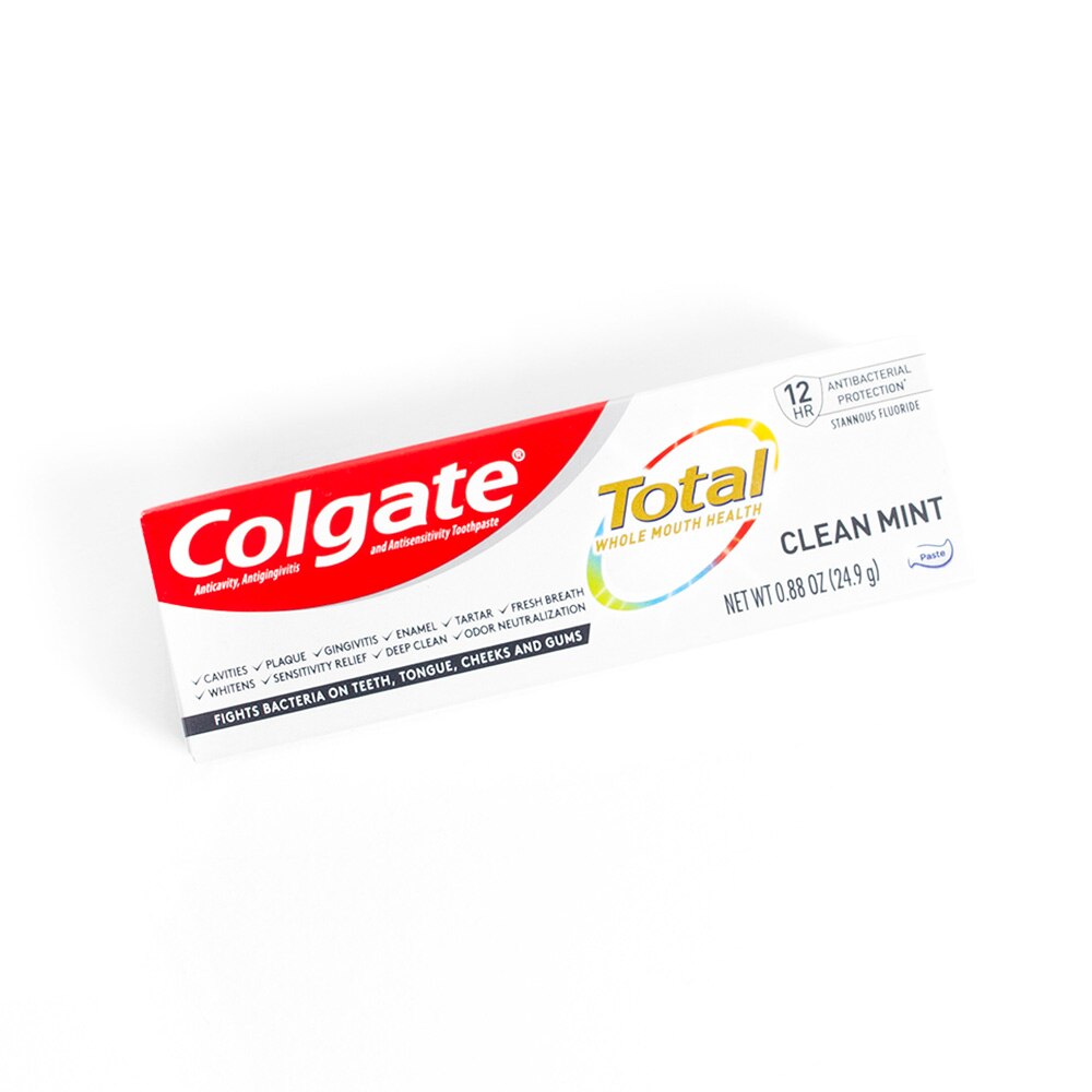 Personal Care, Health & Beauty, Colgate, Total Clean, Mint, Toothpaste, 0.88 ounce, 648412